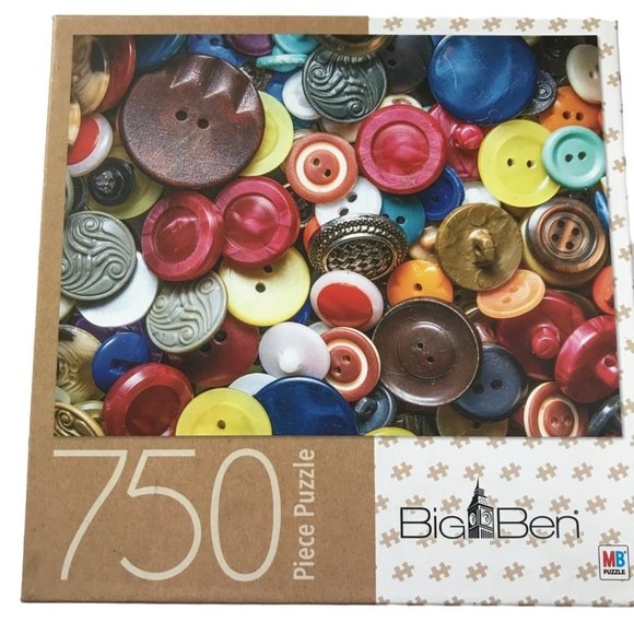 PUZZLE 750 BIG BEN COLORED BUTTONS